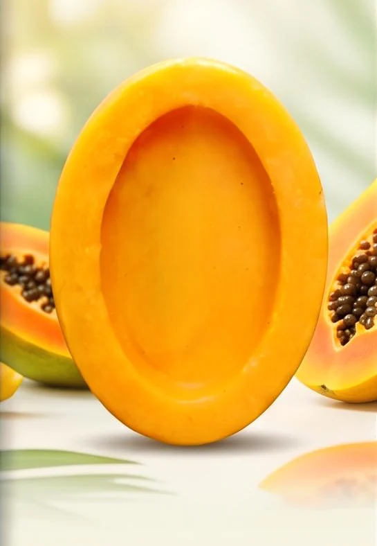 HefseeMa Papaya Zest soap bar